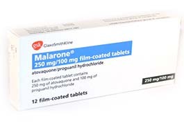 Malarone (Atovaquone Proguanil) 250mg/100mg Tablet 