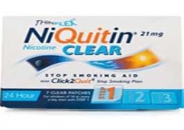 NiQuitin CQ 21mg Clear Patch - 7 Patches
