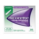Nicorette Inhalator 15mg 20 Cartridges 