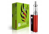 Vapouriz VCURVE Complete Sub 0hm Kit - Cherry Red