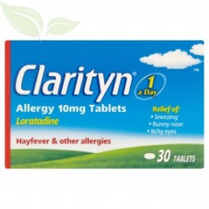 Clarityn Allergy 30 Tablets - One a day