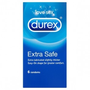 Durex Extra Safe Condoms 6 Pack | Sexual Health