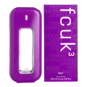 FCUK 3 100ml EDT spray for Her