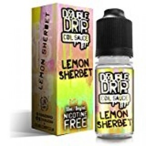 Vapouriz Double Drip Lemon Sherbet 10ml E-Liquid Nicotine Free