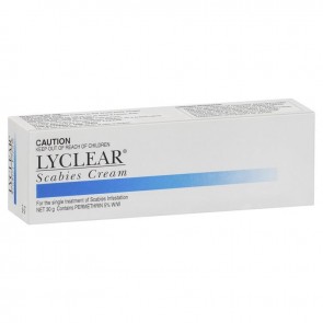 Lyclear 5% Dermal Cream | 1 x 30g tube | Scabies Treatment