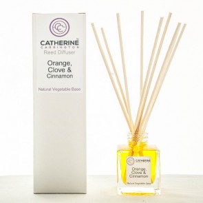 Orange Clove & Cinnamon 100ml Rattan Reed Diffuser 