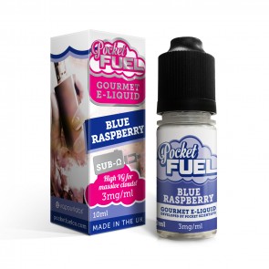 Pocket Fuel Blue Raspberry E-Liquid 0.3% 10ml