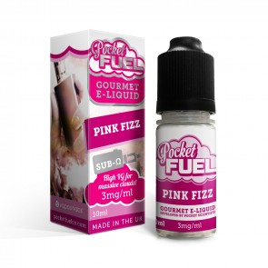 Pocket Fuel Pink Fizz E-Liquid 0.3% 10ml