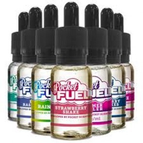 4 Assorted Pocket Fuel Shake E-Liquid's 0.3% 10ml