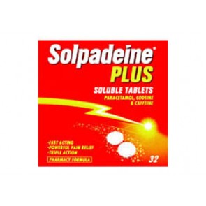 Solpadeine Plus Soluble Tablets - 32 tablets 
