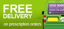Free delivery on prescription goods