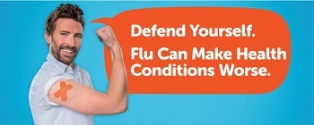 flu jab nhs poster 